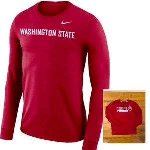 🖤 Nike WSU Cougars Football Dri-Fit Longsleeve